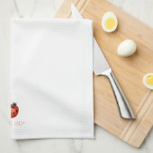 "Lucky Lady" Ladybug Kitchen Towel Geschirrtuch (Viertel Falte)