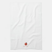 "Lucky Lady" Ladybug Kitchen Towel Geschirrtuch (Vertikal)