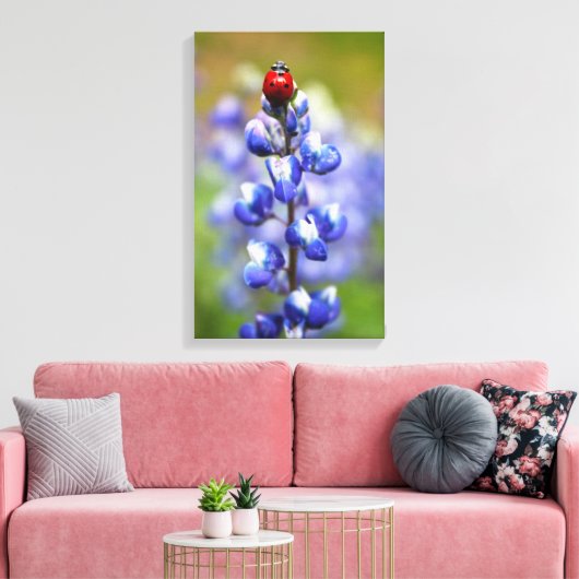 Lucky Lady Leinwanddruck (Insitu (Wohnzimmer))