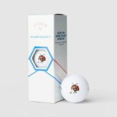 Lucky Ladybug Callaway Supersoft Golfbälle (Verpackung)