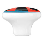Lucky LadyBug Drawer / Cabinet Knobs - SRF Keramikknauf (Seitenansicht)