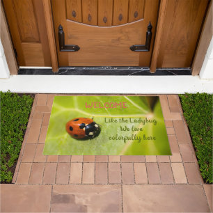 Lucky Ladybug Fußmatte