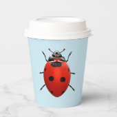 Lucky Ladybug Pappbecher (Vorderseite)