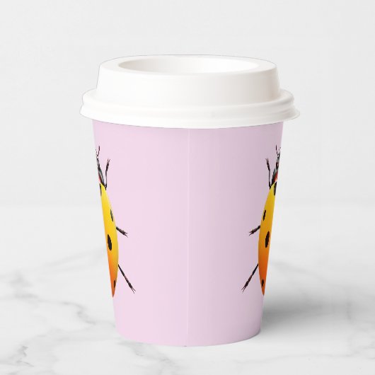 Lucky Ladybug Pappbecher (Rechts)