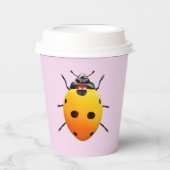 Lucky Ladybug Pappbecher (Vorderseite)