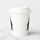 Lucky Ladybug Pappbecher (Links)