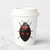 Lucky Ladybug Pappbecher (Rückseite)
