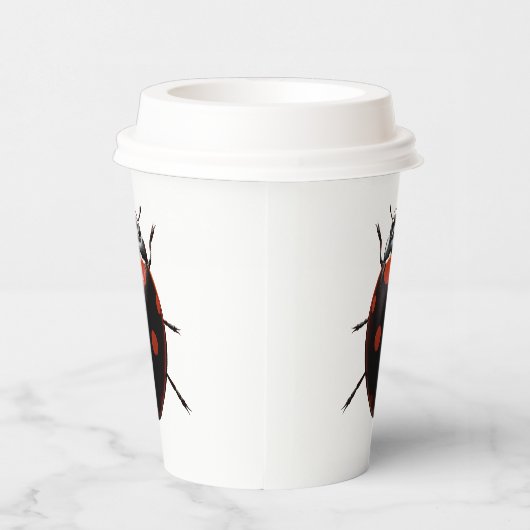 Lucky Ladybug Pappbecher (Rechts)