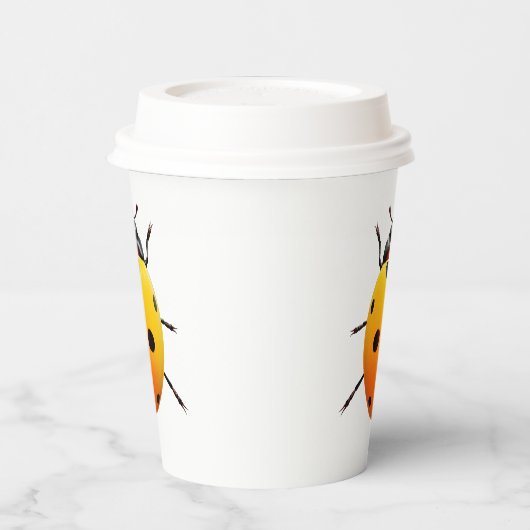 Lucky Ladybug Pappbecher (Links)