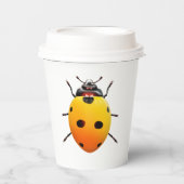 Lucky Ladybug Pappbecher (Vorderseite)
