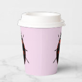 Lucky Ladybug Pappbecher (Rechts)