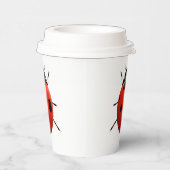 Lucky Ladybug Pappbecher (Rechts)