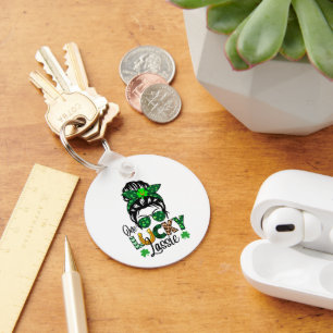 Lucky Lassie St. Paddy's Schlüsselanhänger