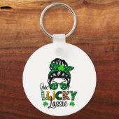 Lucky Lassie St. Paddy's Schlüsselanhänger (Vorderseite)