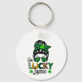 Lucky Lassie St. Paddy's Schlüsselanhänger (Rückseite)