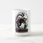 Lucky Last Call Cat Graphic Tee Kaffeetasse (Mittel)