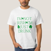 Lucky Laughs St. Patrick's Day lustig Irisch T-Shirt (Vorderseite)
