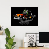 "Lucky" Lead Sled Art Poster (Heimbüro)
