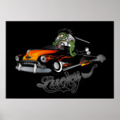 "Lucky" Lead Sled Art Poster (Vorne)