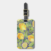 Lucky Lemon Gepäckanhänger (Vorderseite vertikal)