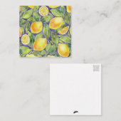 Lucky Lemon Mitteilungskarte (Vorne/Hinten)