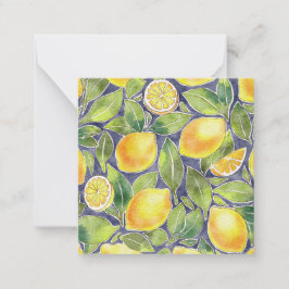 Lucky Lemon Mitteilungskarte
