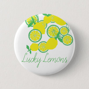 Lucky Lemons Bio Funky Button-Button Button