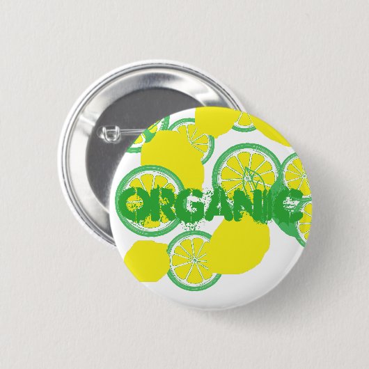 Lucky Lemons Bio Funky Button-Button Button (Vorne & Hinten)