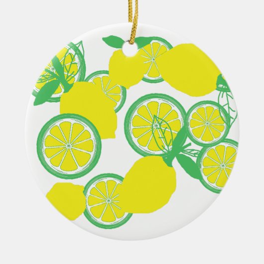 Lucky Lemons Bio Funky Ornament (Vorne)