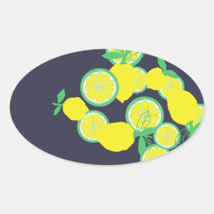 Lucky Lemons Bio Funky Sticker