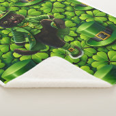 Lucky leprechaun black cat Saint Patrick's Day Pat Sherpadecke (3/4)