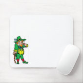 Lucky Leprechaun Mousepad (Mit Mouse)