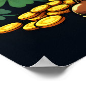 Lucky Leprechaun Poster (Ecke)