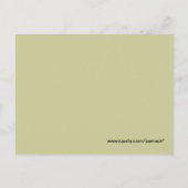 Lucky Leprechaun Postkarte (Rückseite)