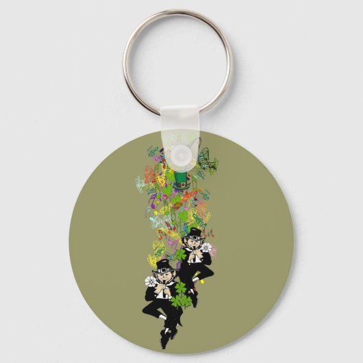 Lucky Leprechaun Schlüsselanhänger (Vorderseite)