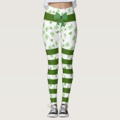Lucky Leprechaun Socks St. Patricks Day Leggings (Vorderseite)