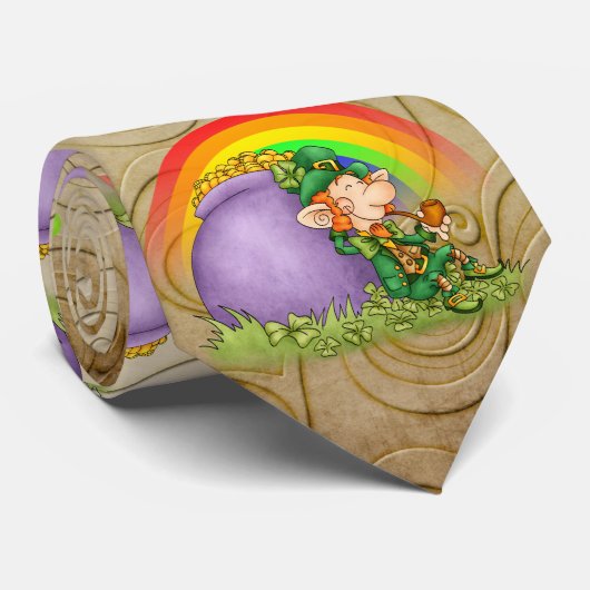 Lucky Leprechaun - SRF Krawatte (Gerollt)