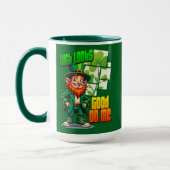 Lucky Leprechaun St Patrick’s Day Shirt – caneca Tasse (Links)