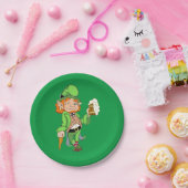 Lucky Leprechaun St. Patrick's Day Paper Tellers Pappteller (Party)