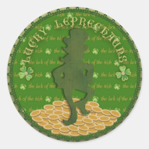 Lucky Leprechaun Sticker