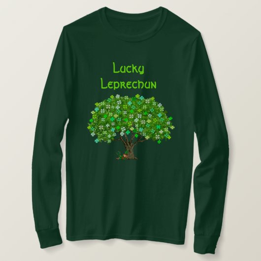 Lucky Leprechaun T - Shirt (Design vorne)