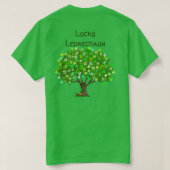Lucky Leprechaun T - Shirt (Design Rückseite)