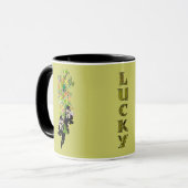 Lucky Leprechaun Tasse (Vorderseite Links)
