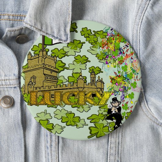Lucky Leprechaun und seine irische Burg Button (Beispiel)