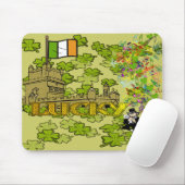 Lucky Leprechaun und seine irische Burg Mousepad (Mit Mouse)