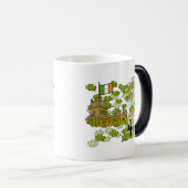 Lucky Leprechaun und seine irische Burg Verwandlungstasse (VorderseiteRechts)