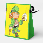 Lucky Leprechaun Zent Geschenktasche Geschenkschachtel (Rückseite)