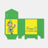 Lucky Leprechaun Zent Geschenktasche Geschenkschachtel (Ungefaltet)