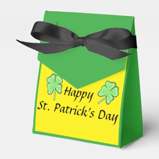 Lucky Leprechaun Zent Geschenktasche Geschenkschachtel (Vorderseite)