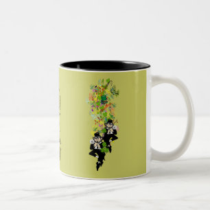 Lucky Leprechaun Zweifarbige Tasse
